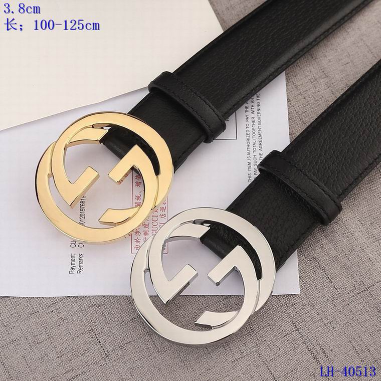 Gucci Belt 38mm 100-125cm 8L08